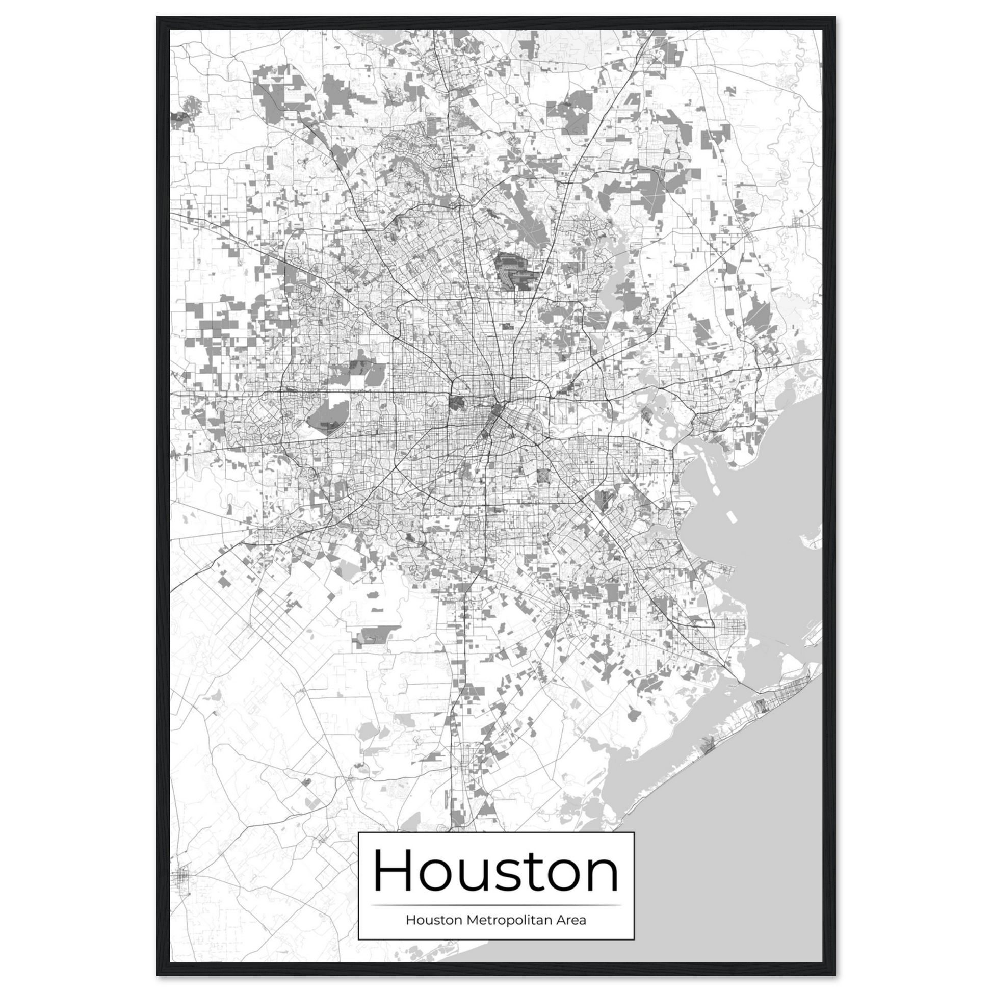 Houston Map - Rochag