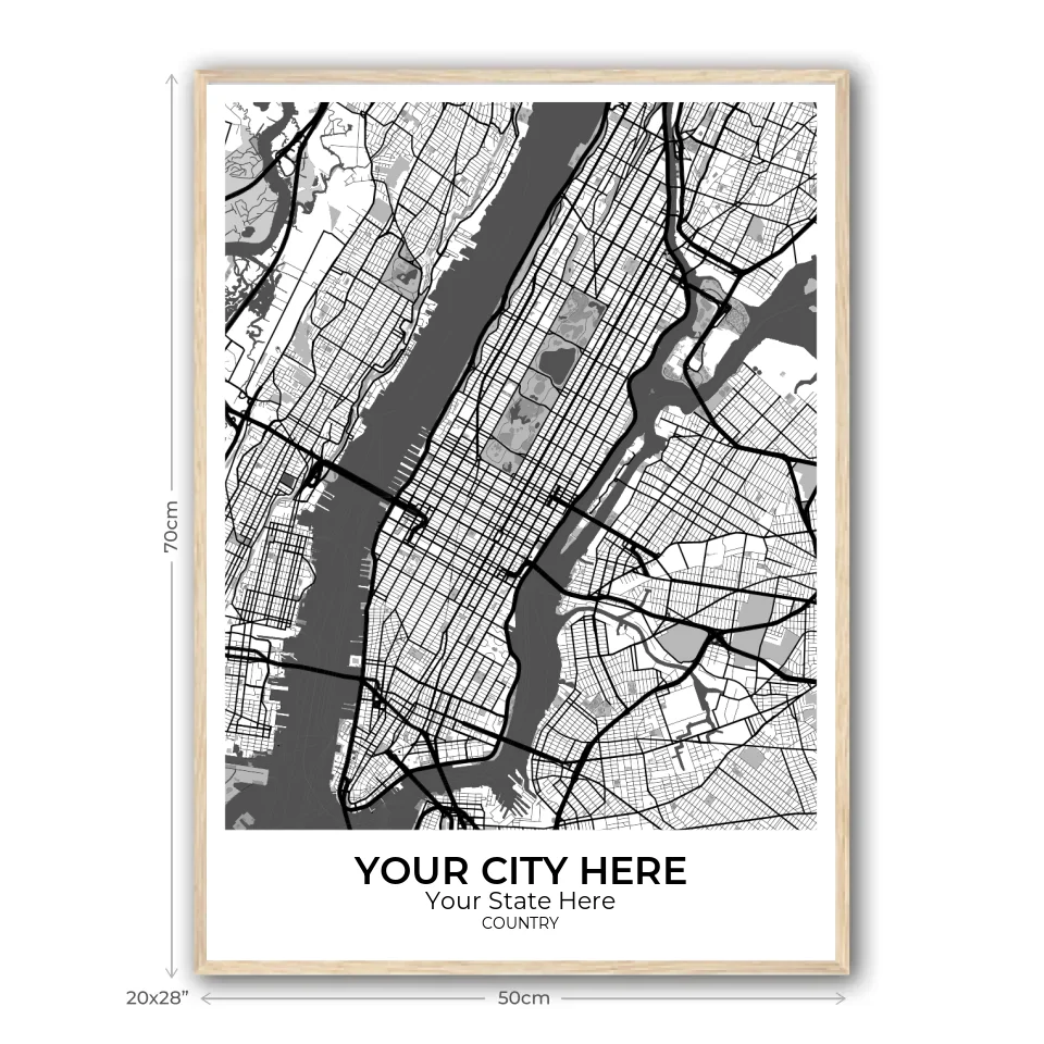 30+	Office Decor Professional	Configurations: Personalizable Maps Artworks - Rochag