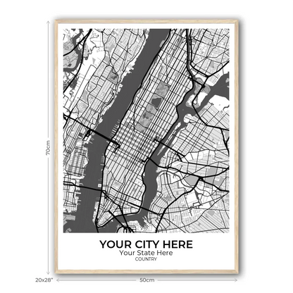 32+	Gift Ideas For Mom	Combinations: Personalizable Framed Maps - Rochag