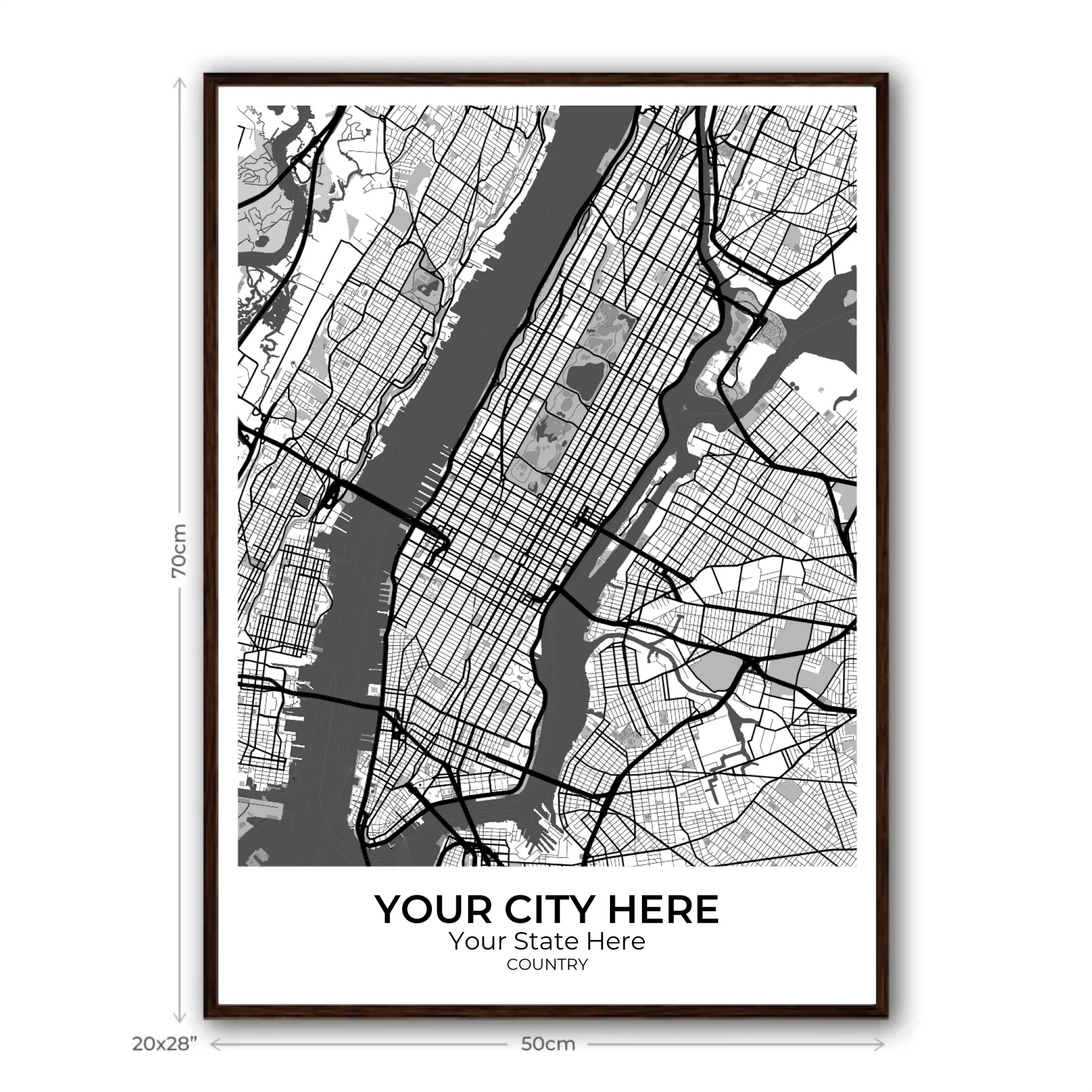 24+	Bedroom Decor Aesthetic Options: Custom Wall Art Maps - Rochag