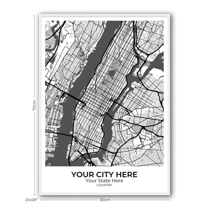 24+	Residential Interior Decoration Possibilities: Custom Wall Decor Maps - Rochag