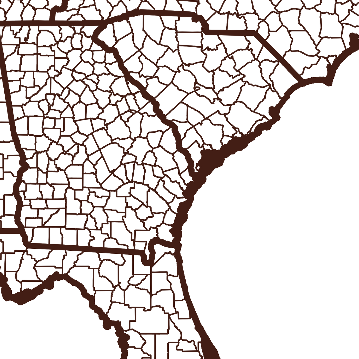 Bryan County Map