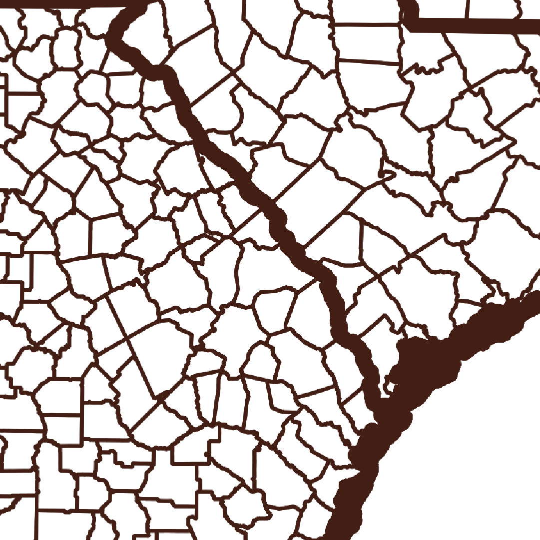 Burke County Map