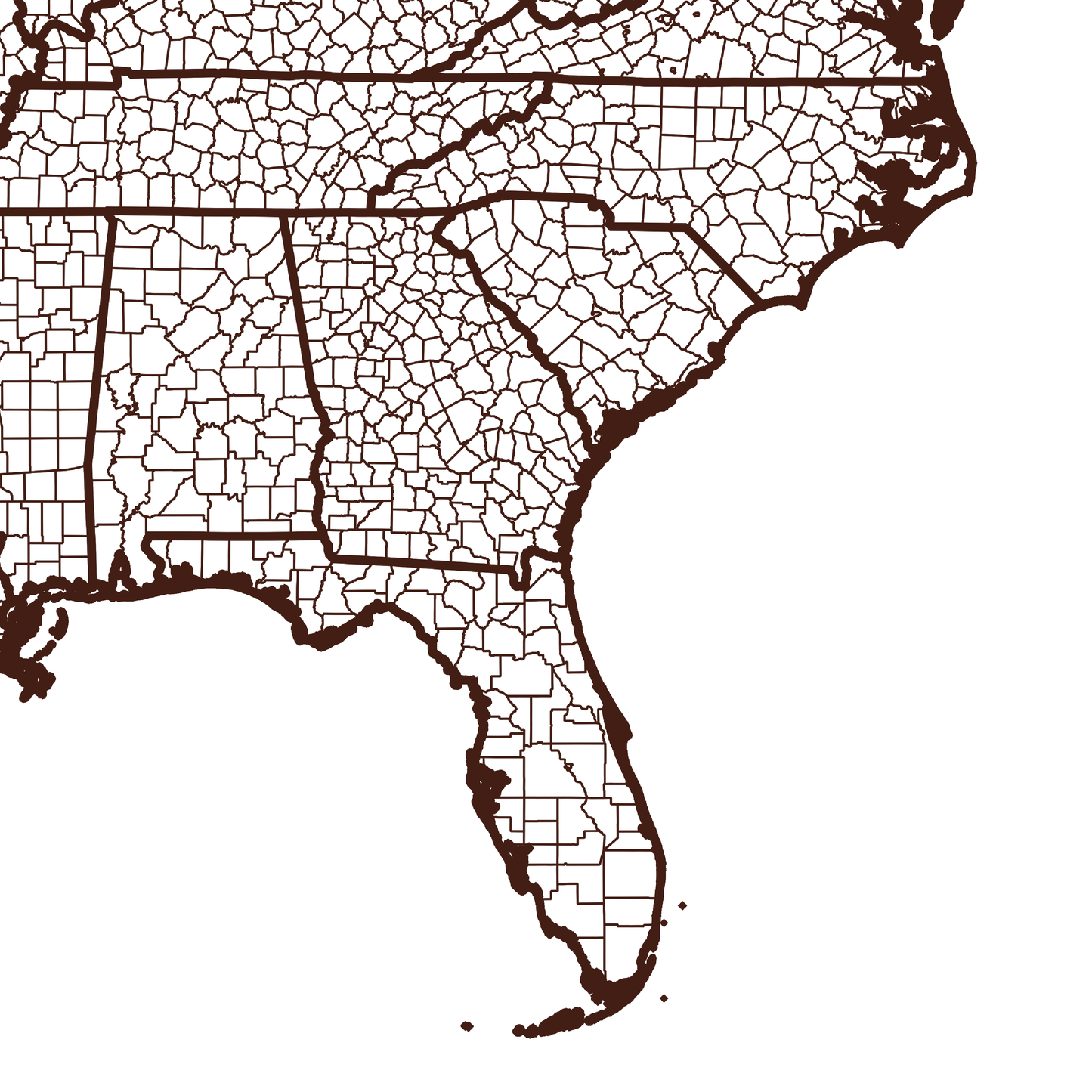 Camden County Map