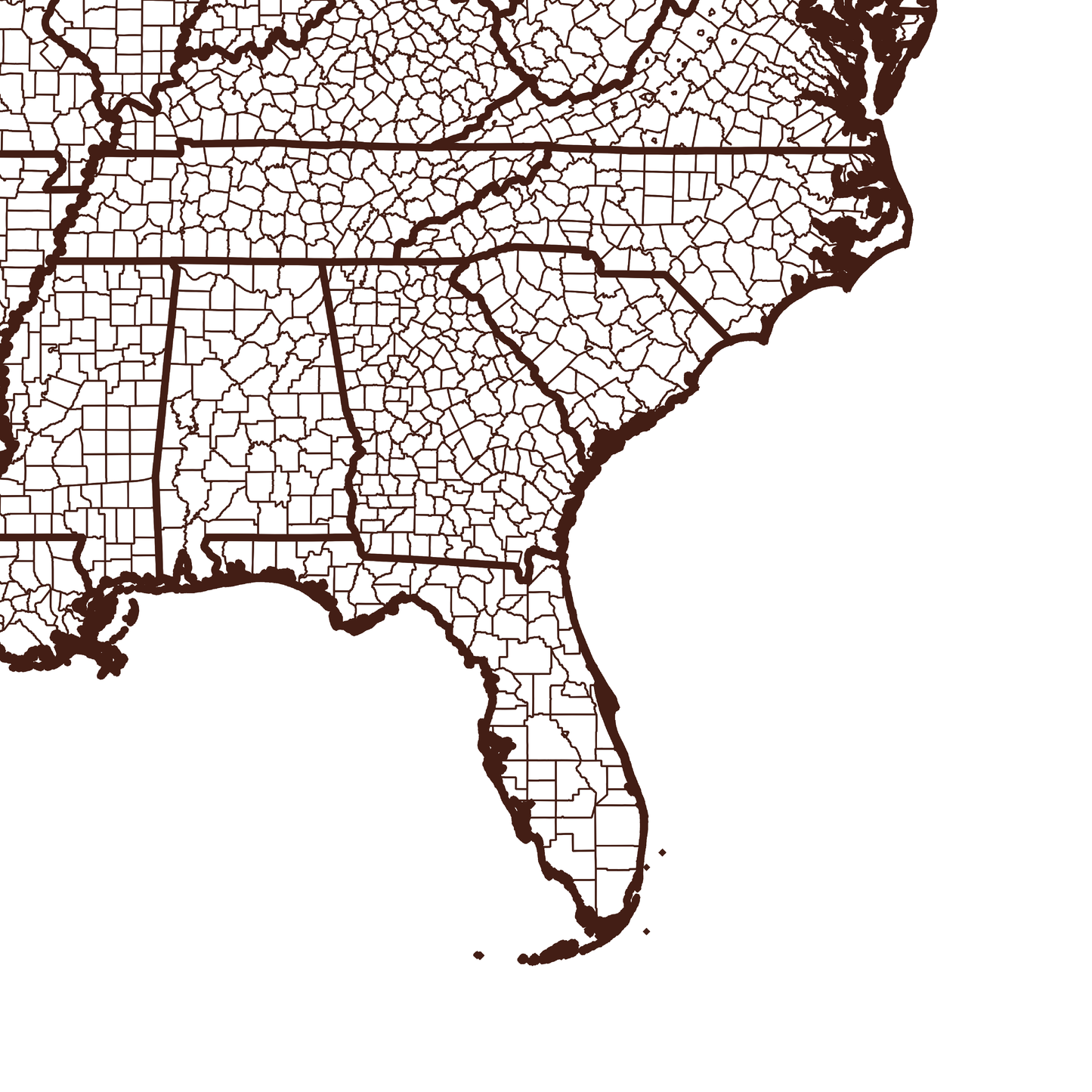 Camden County Map