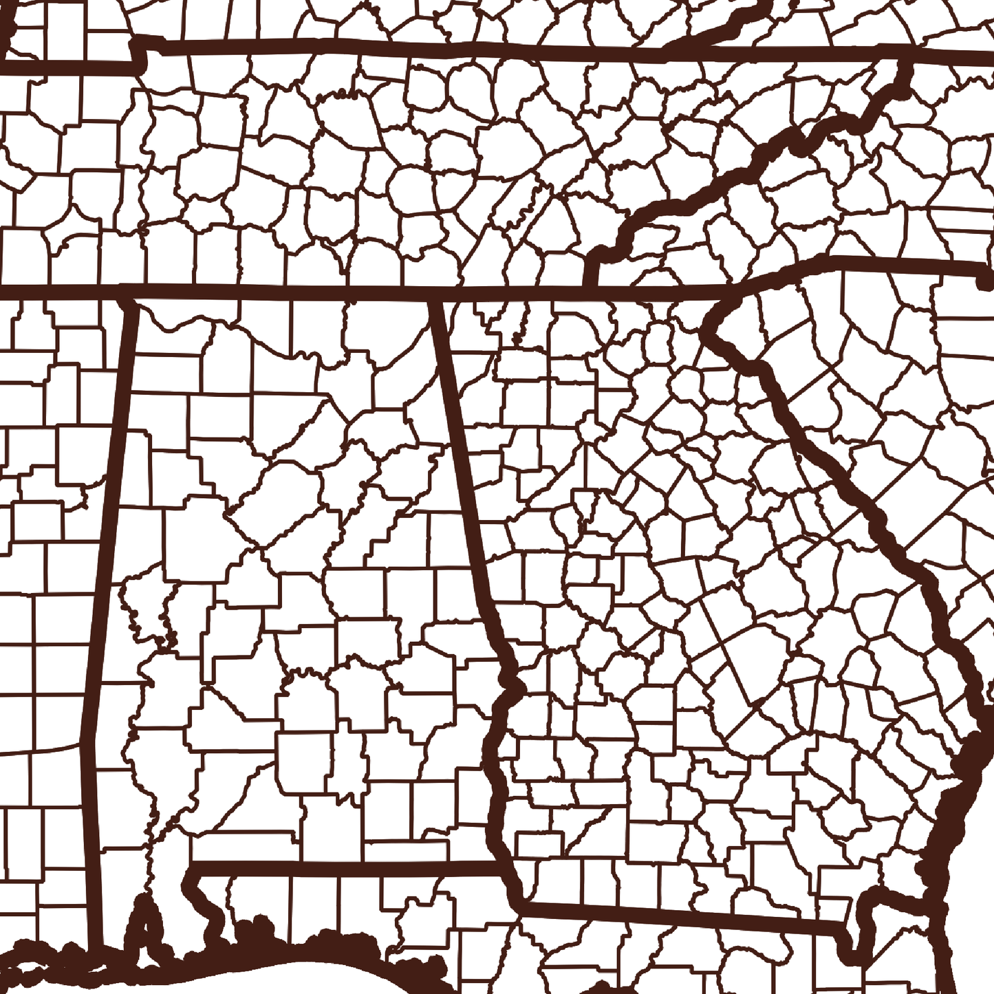 Carroll County Map