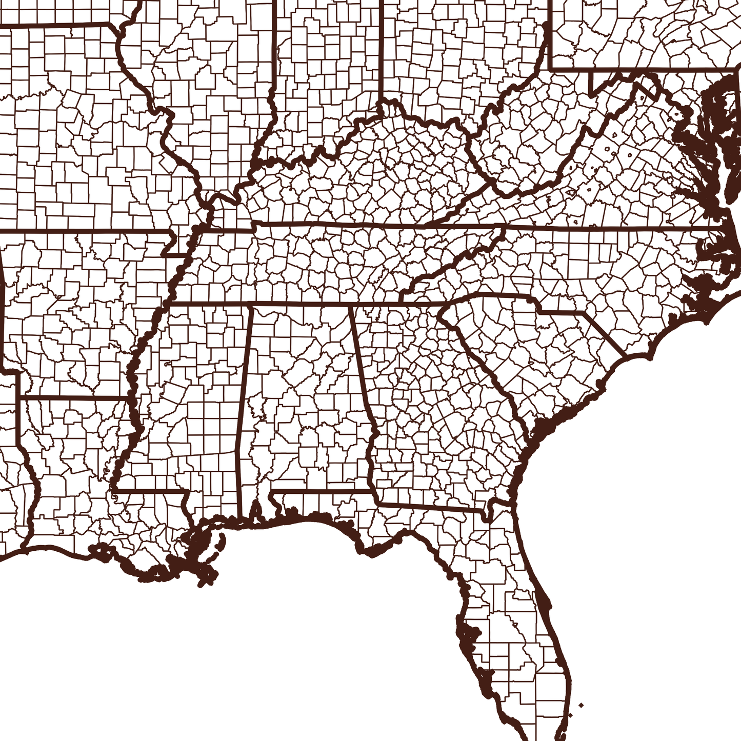 Carroll County Map