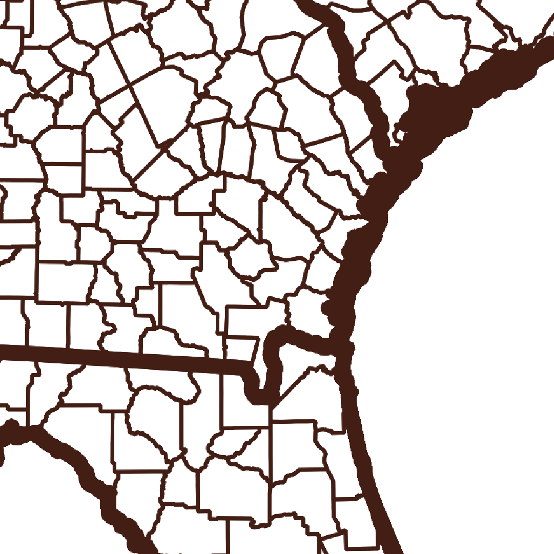 Charlton County Map