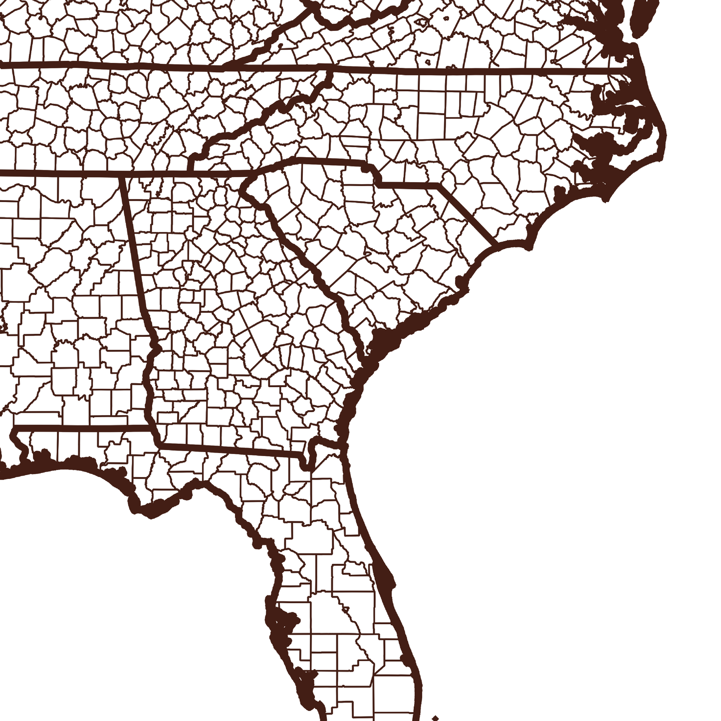 Chatham County Map