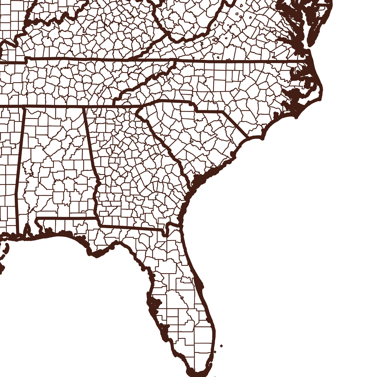 Chatham County Map