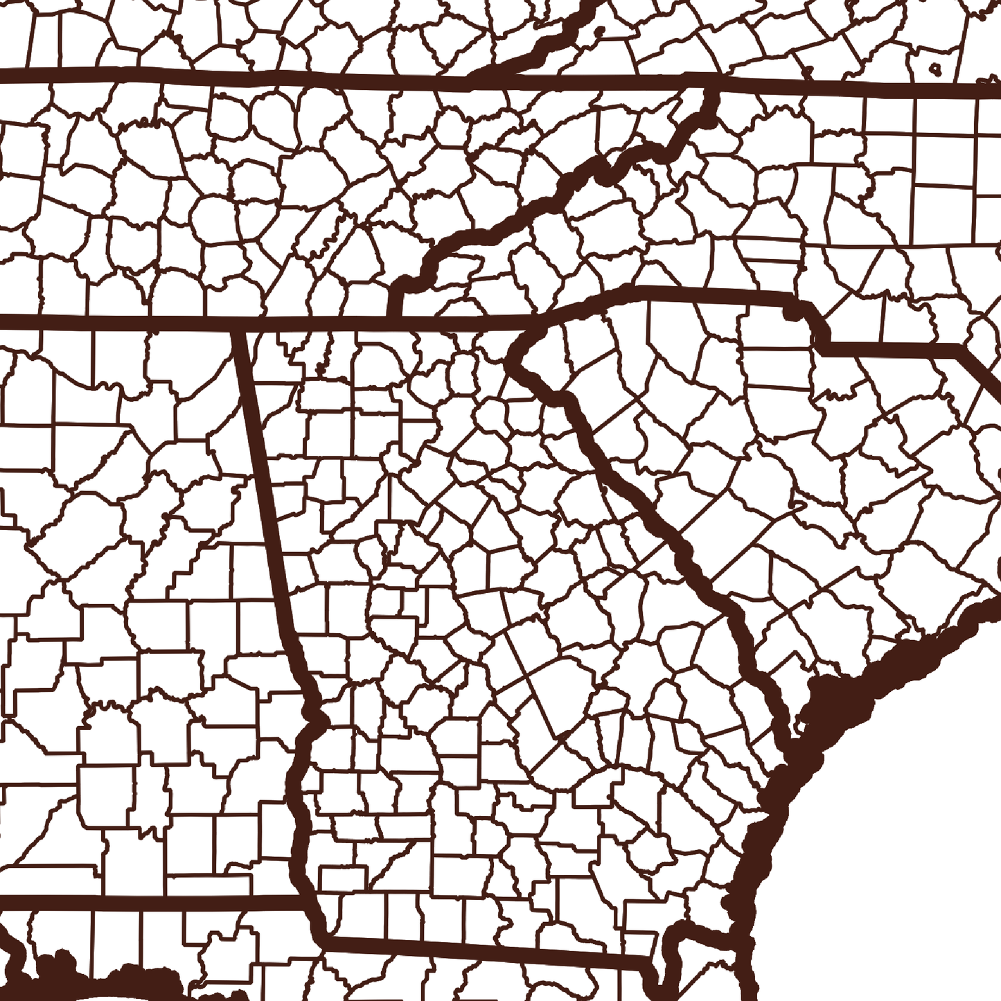 Clarke County Map