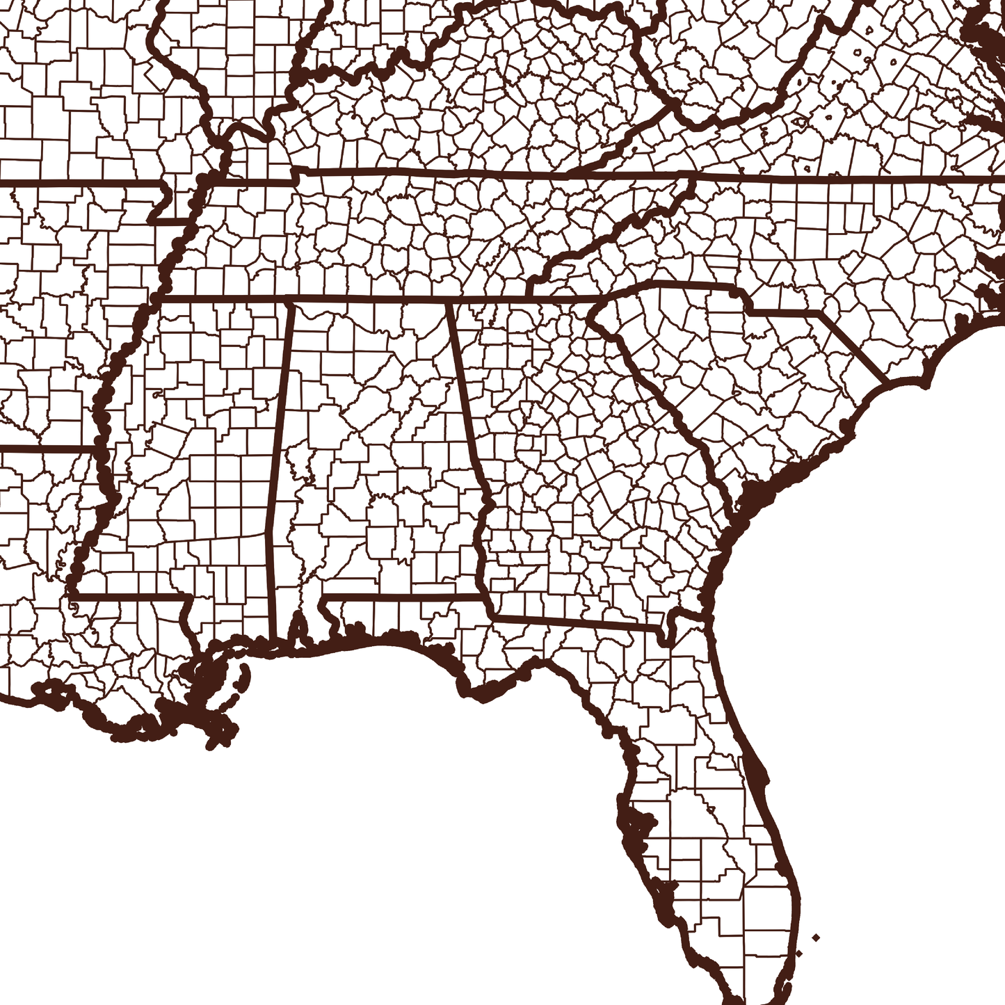 Clay County Map