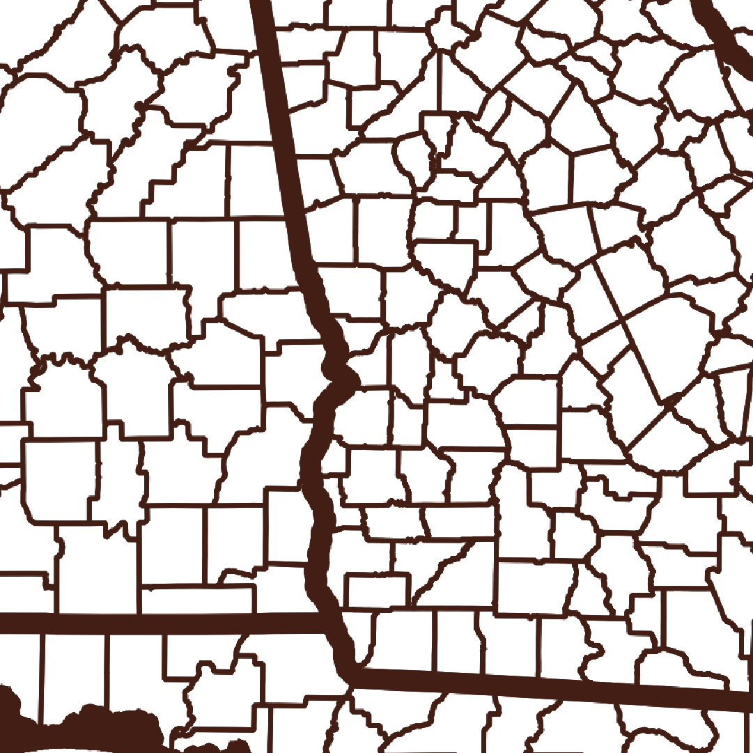 Clay County Map - Rochag