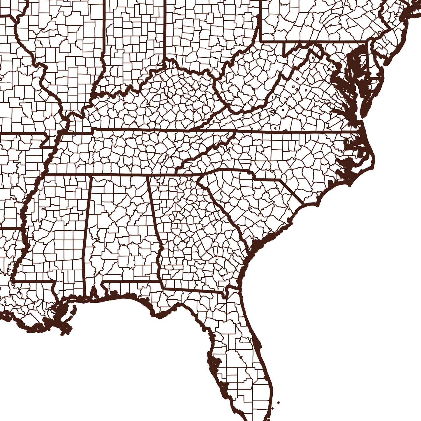 Columbia County Map