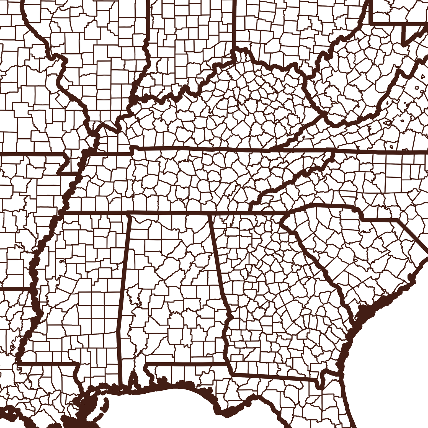 Dade County Map