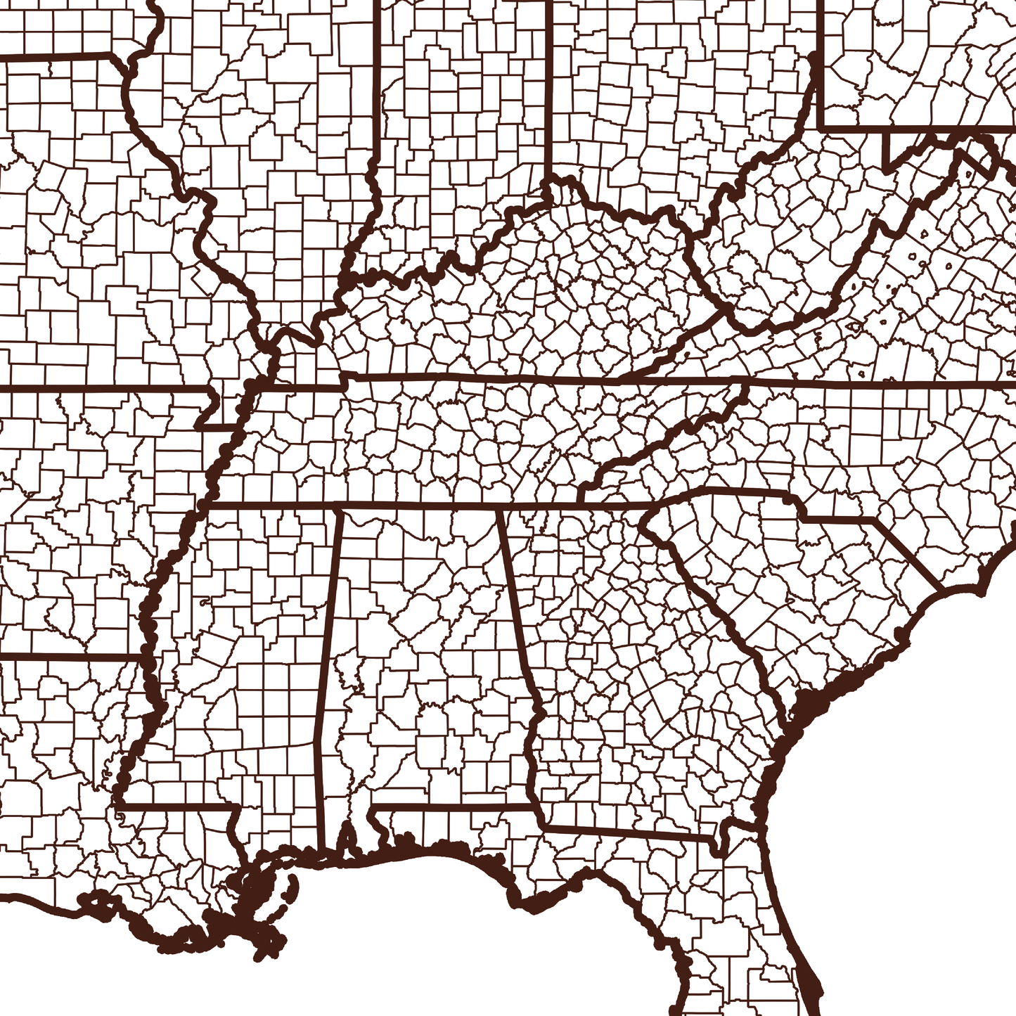 Dade County Map