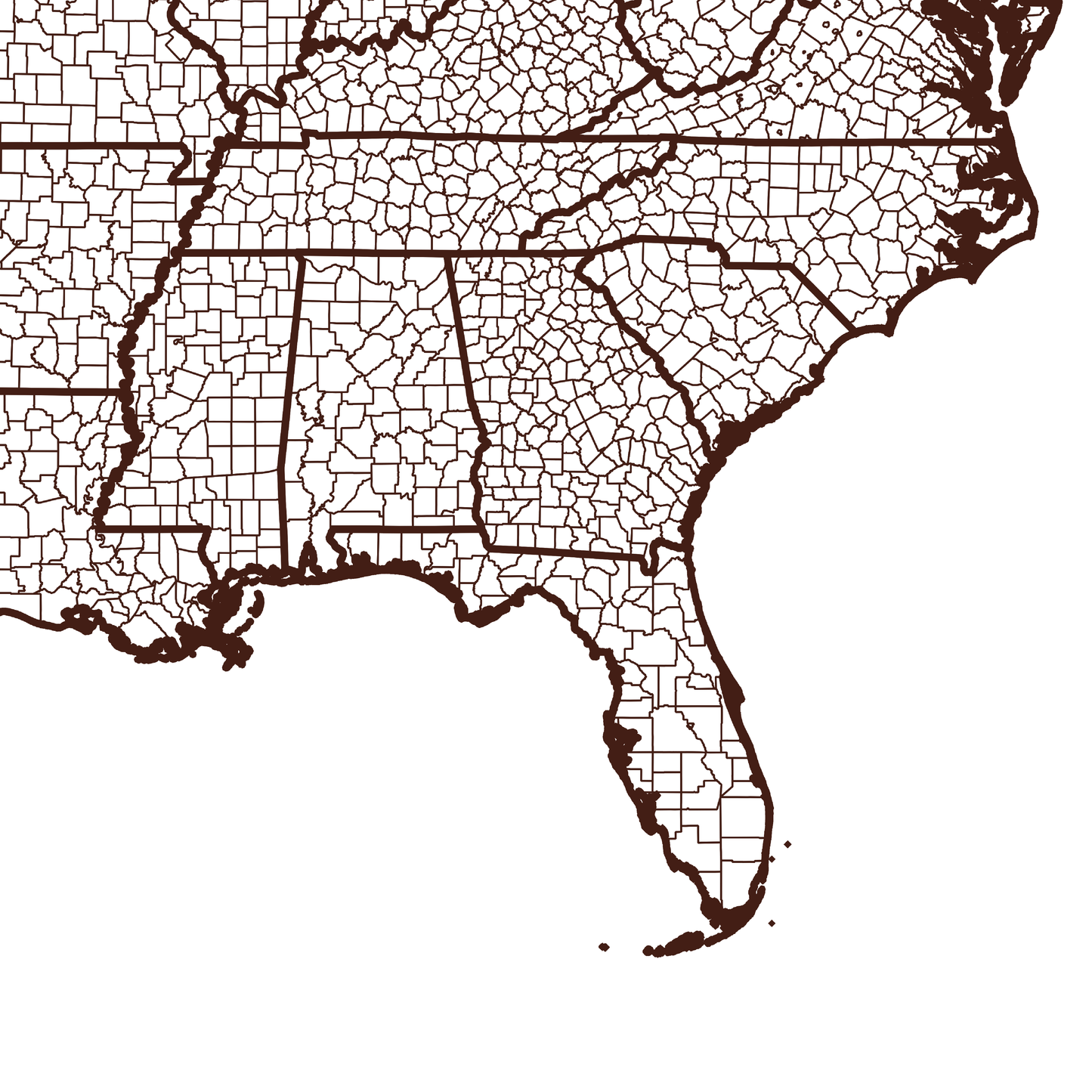 Decatur County Map