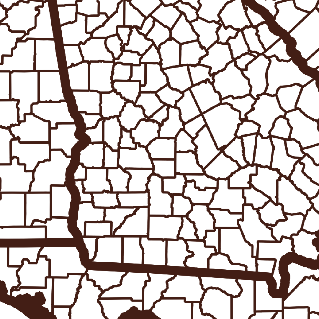 Dooly County Map