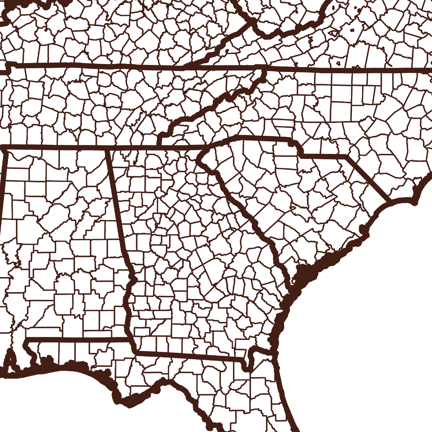 Glascock County Map