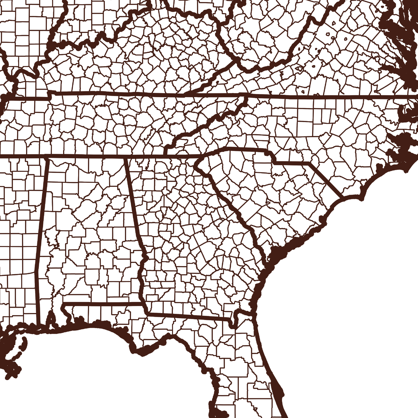 Glascock County Map