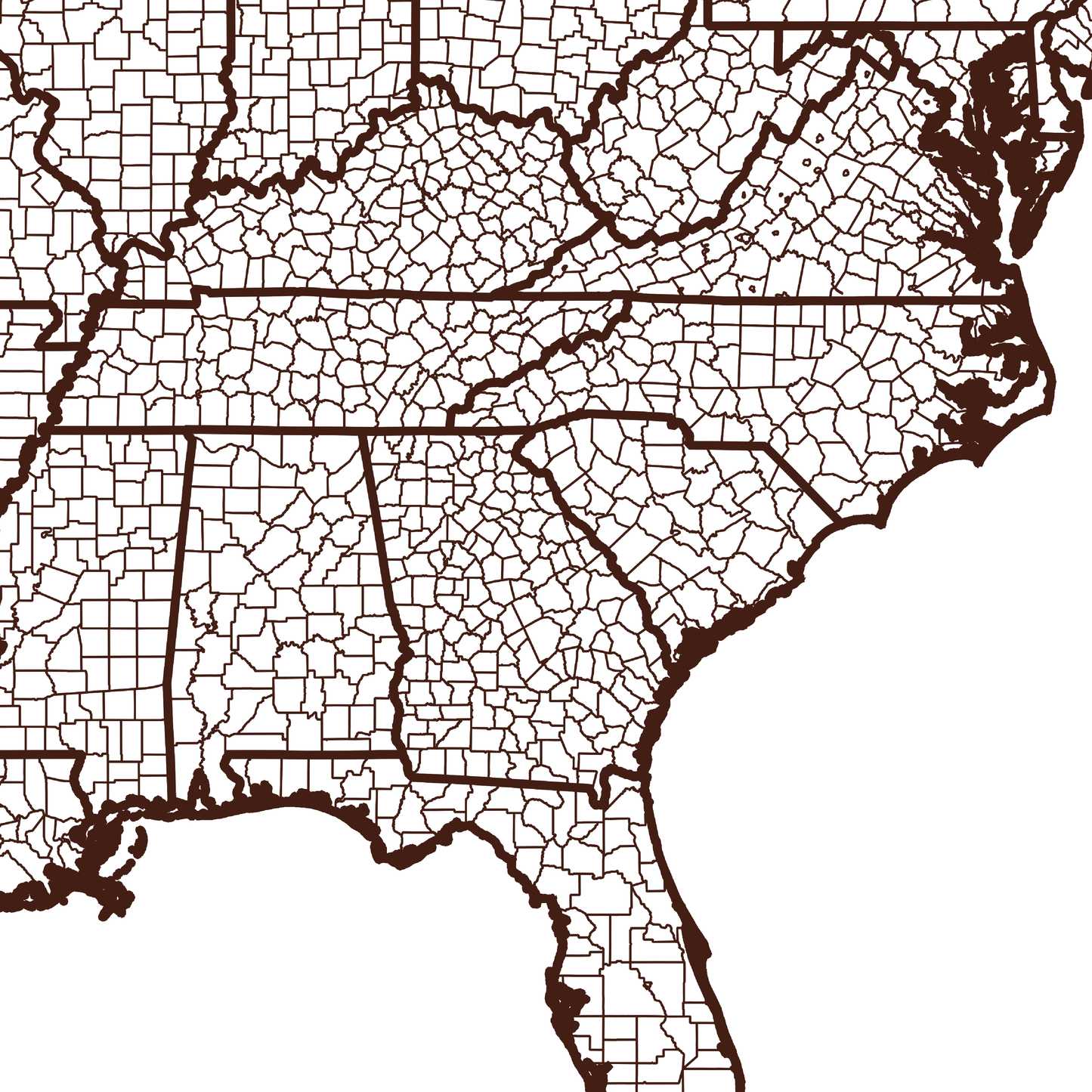 Glascock County Map - Rochag