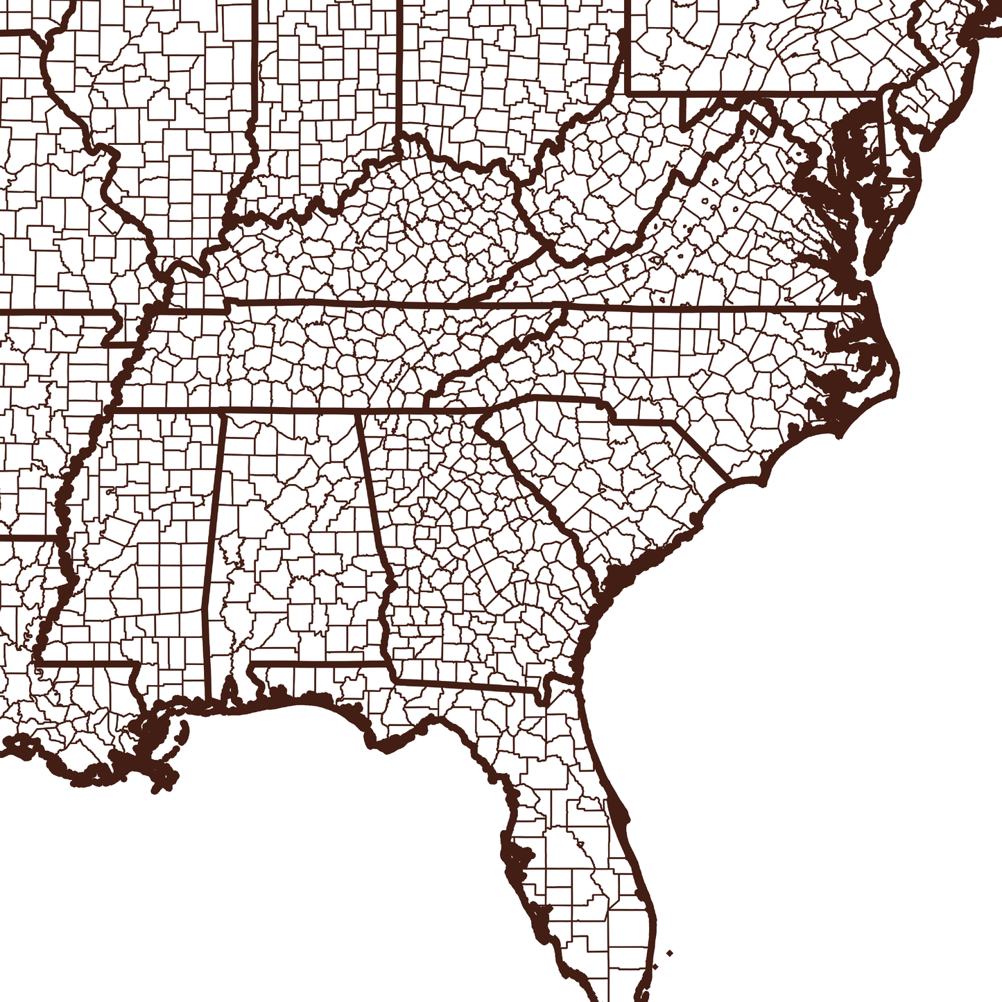 Glascock County Map - Rochag