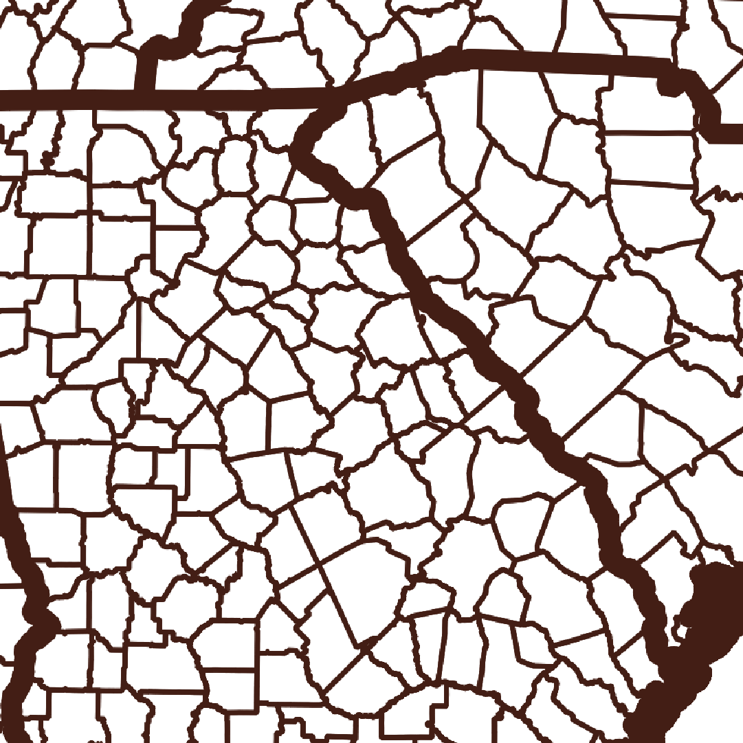 Glascock County Map