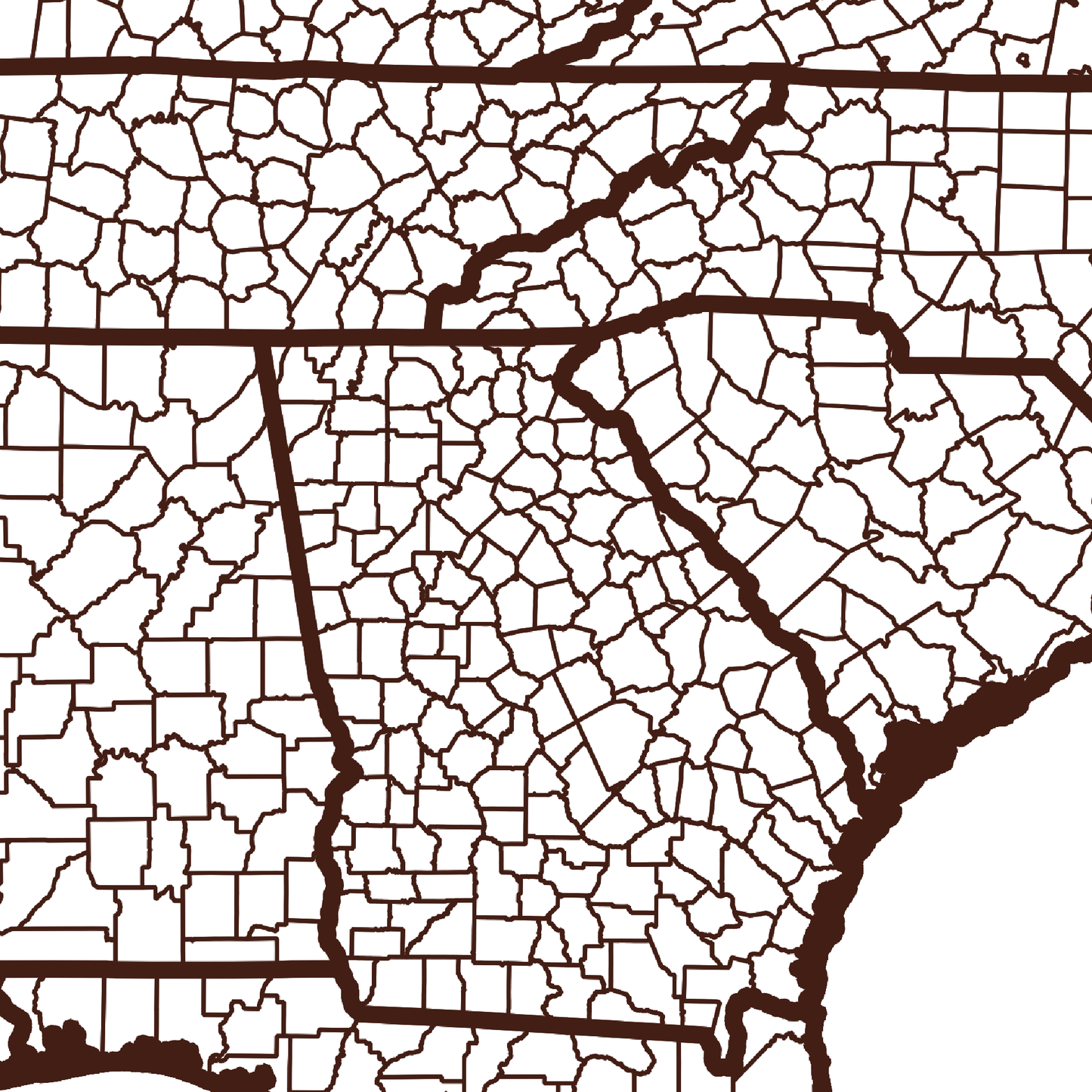 Greene County Map