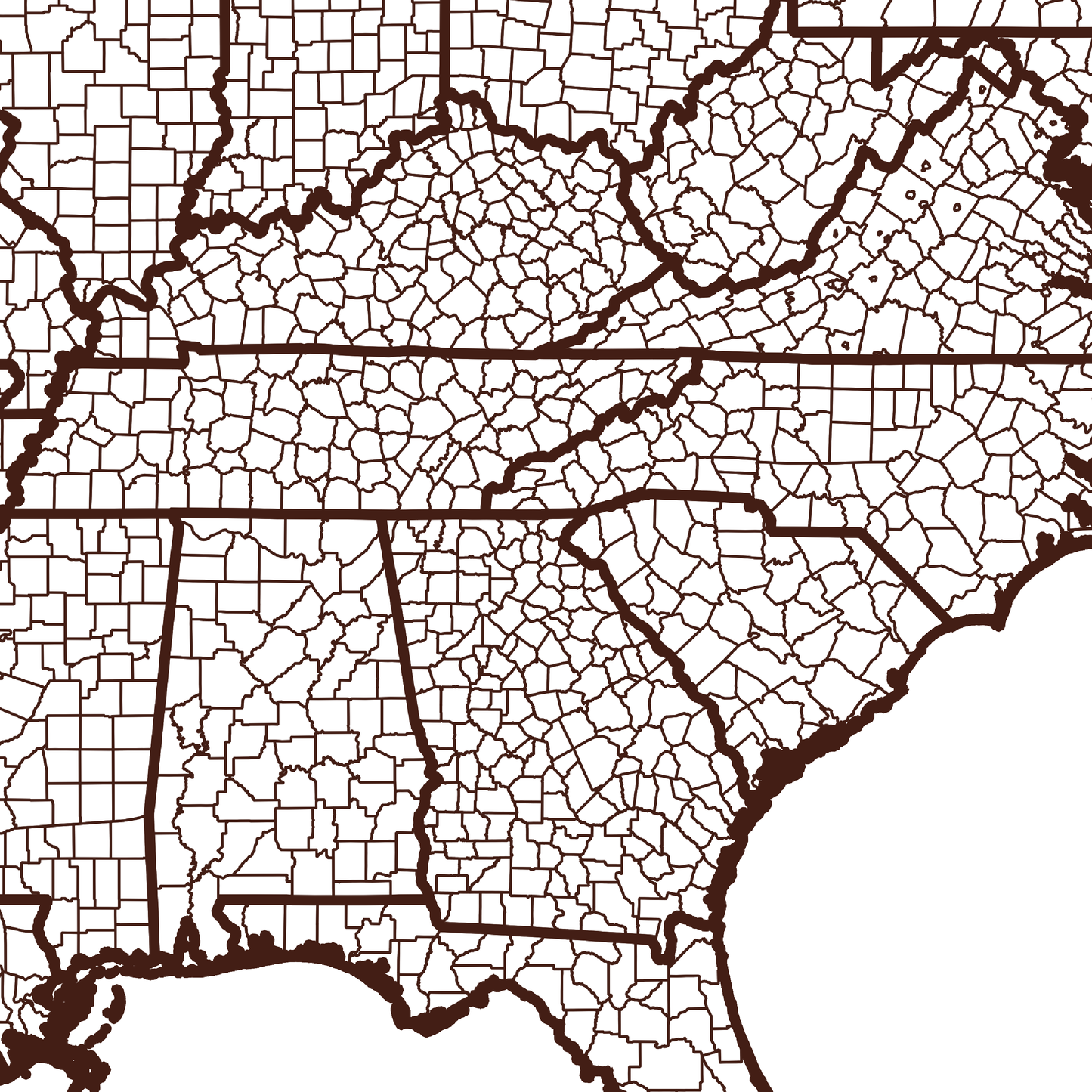 Habersham County Map