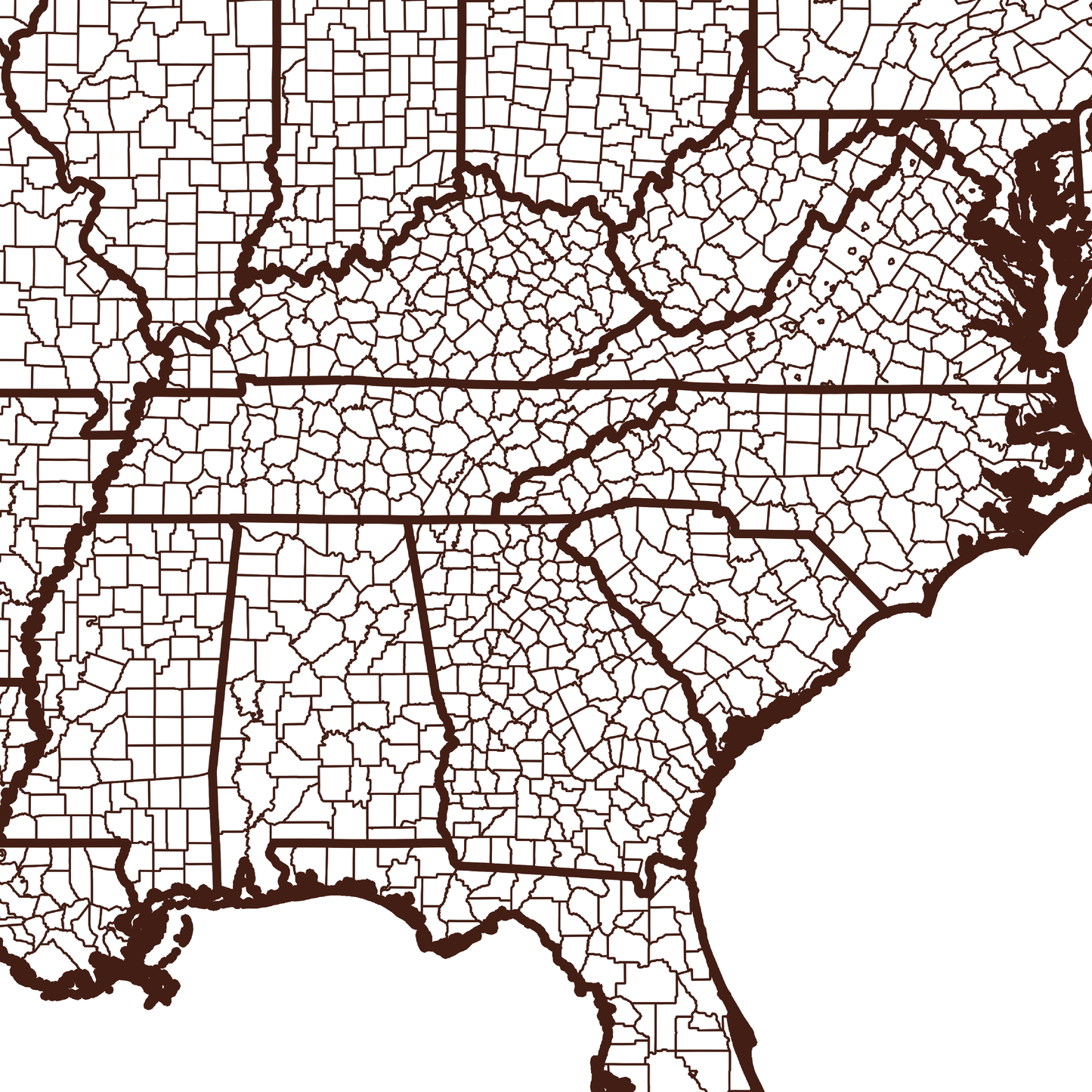 Habersham County Map