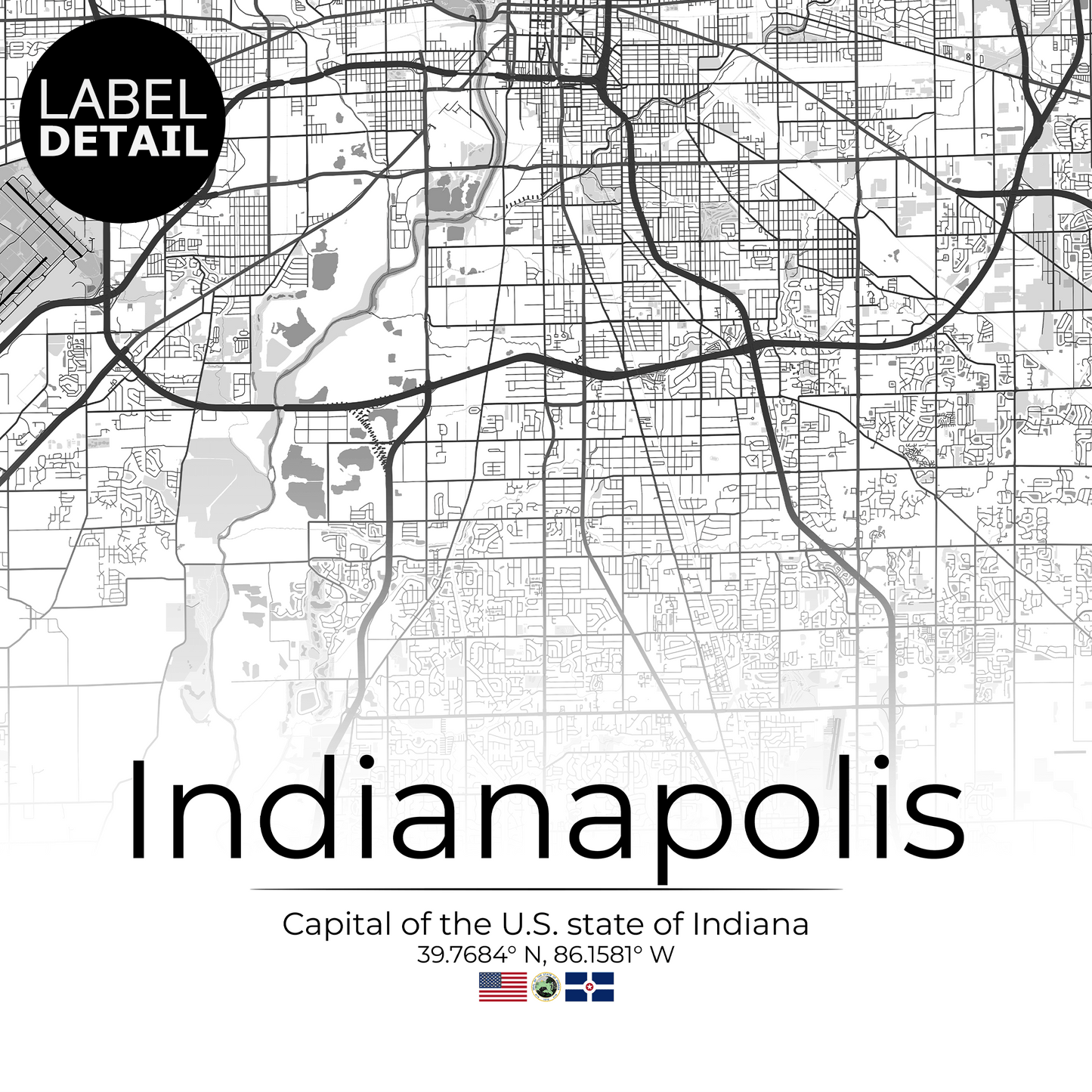Indianapolis - Modern Label - Rochag