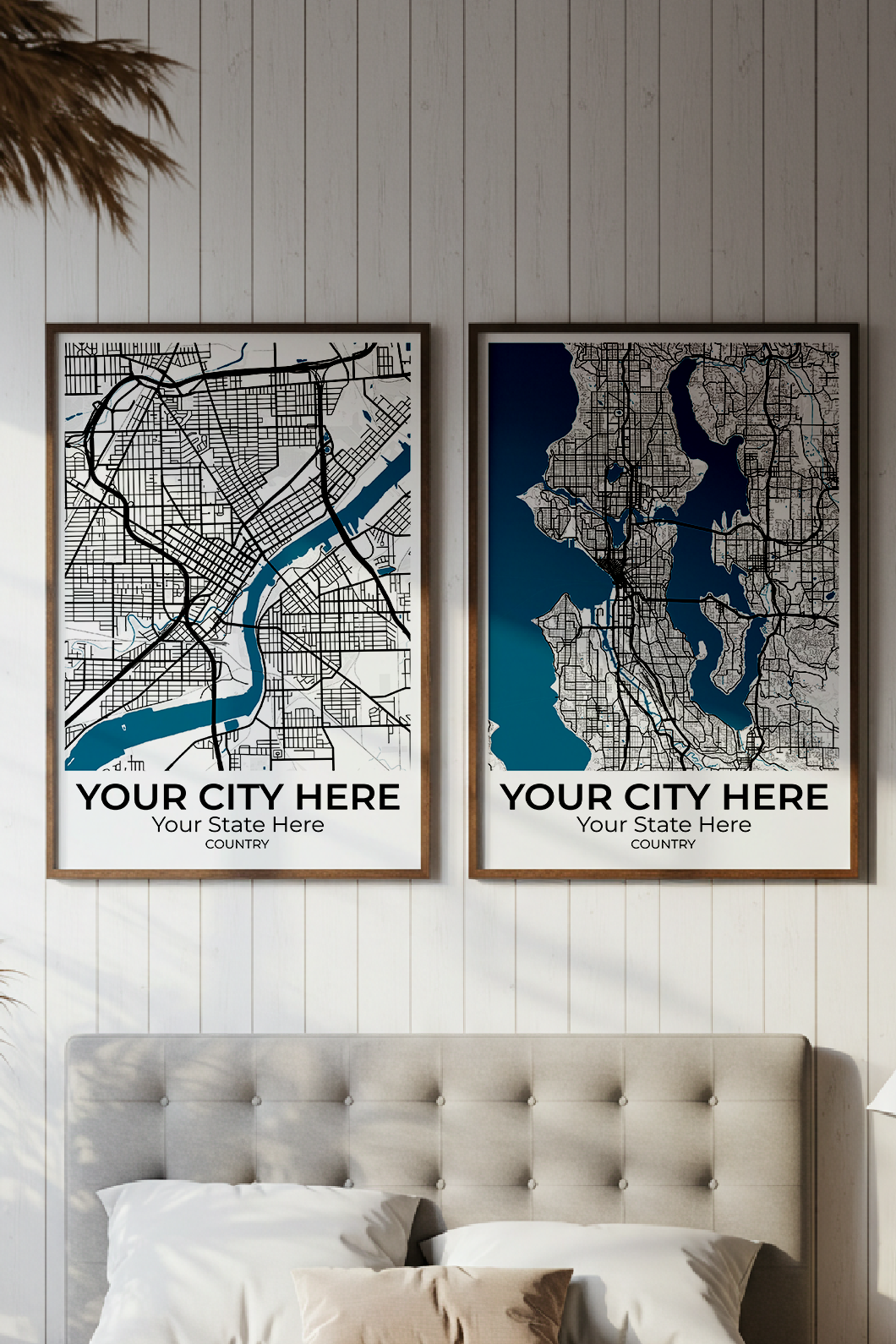 8+	Bedroom Decor For Small Rooms Simple	Options: Custom Wall Art Maps - Rochag