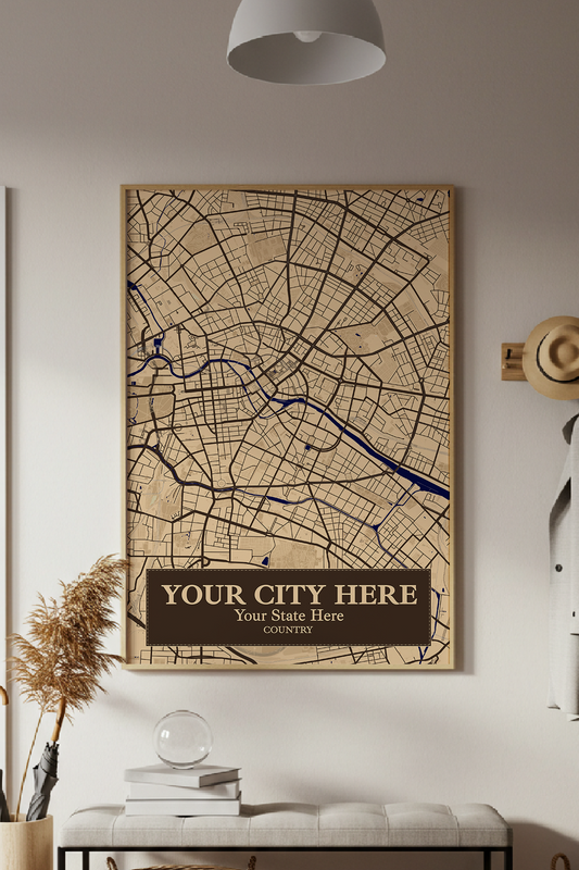 8+	Cheap And Easy DIY Rustic Home Decor Ideas Combinations: Personalizable Framed Maps - Rochag