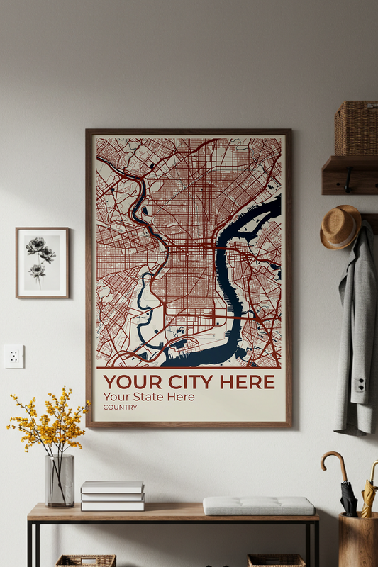 8+	Decorations For Home Modern	Options: Custom Wall Art Maps - Rochag