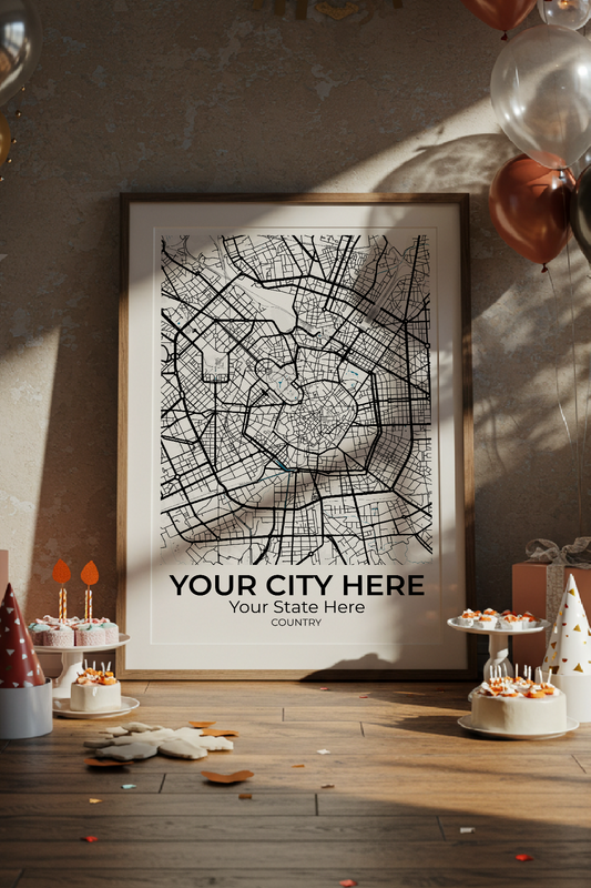 8+	Gift Idea Anniversary	Possibilities: Custom Wall Decor Maps - Rochag