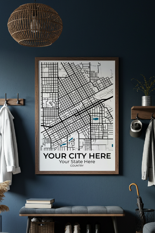 8+	House Decoration On A Budget	Options: Custom Wall Art Maps - Rochag