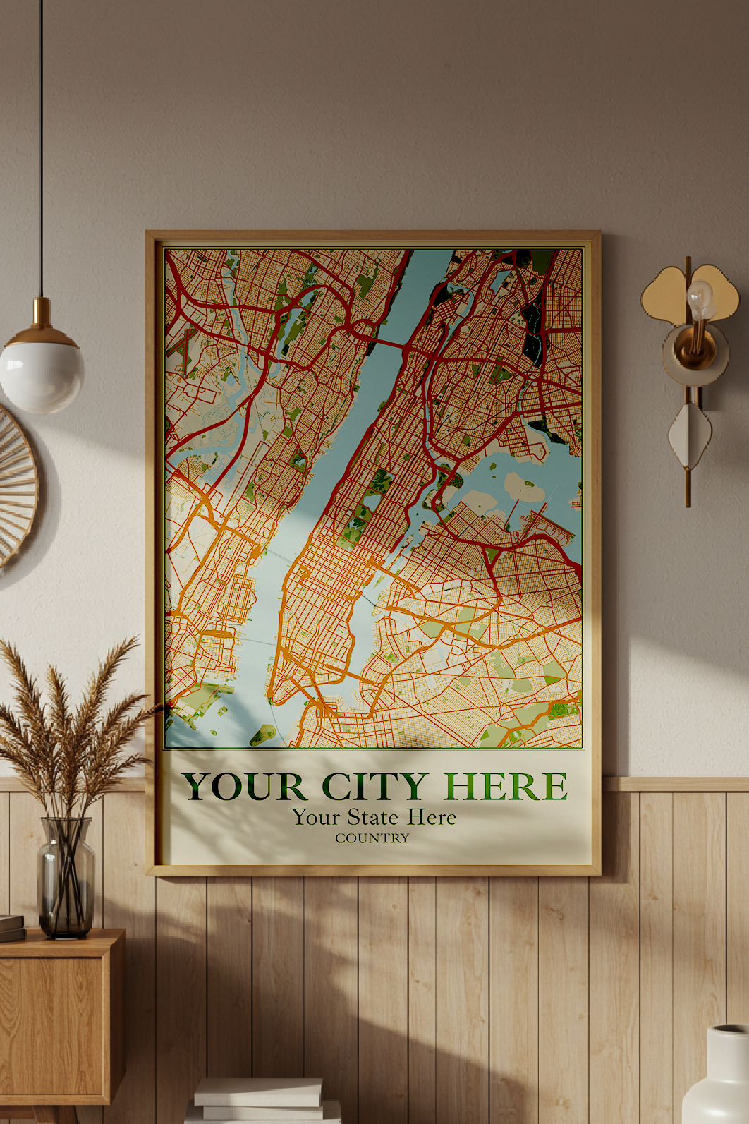 26+	Decoration Entrance Configurations: Personalizable Maps Artworks - Rochag