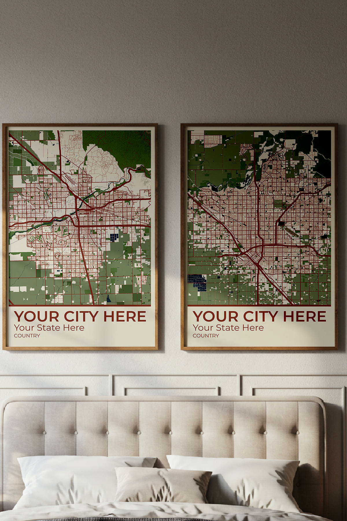 26+	Wall Art Apartment Ideas: Customizable Wall Decor Maps