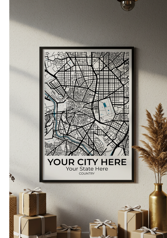 26+	Gift Idea Girl Best Friend Configurations: Personalizable Maps Artworks - Rochag