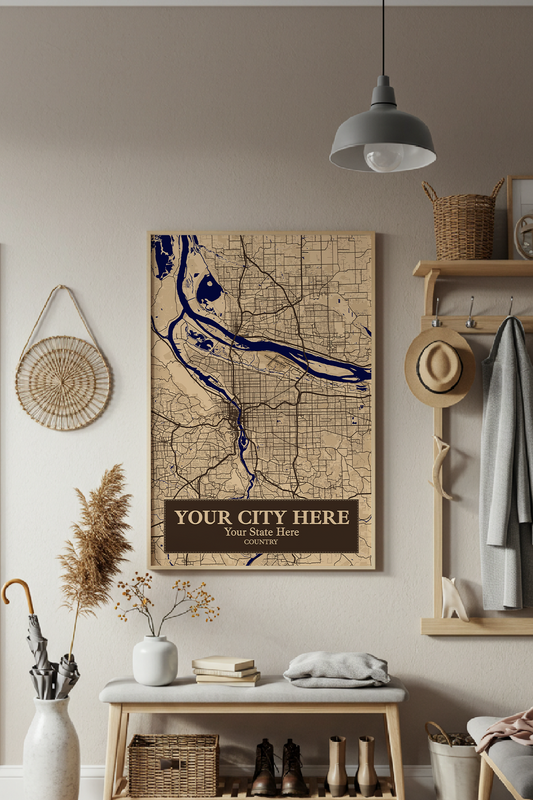 26+	Room Entrance Alternatives: Customizable Wall Art Maps - Rochag