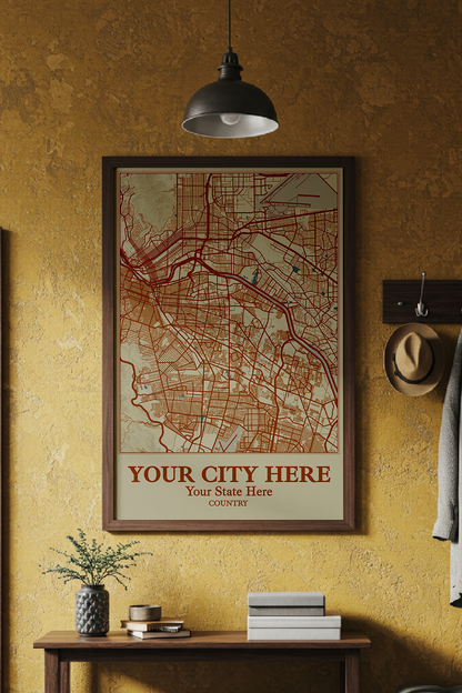 26+	Wall Art Decor Design	Configurations: Personalizable Maps Artworks - Rochag