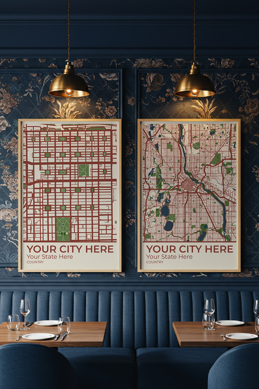 28+	Aesthetic Wall Decoration Options: Custom Wall Art Maps