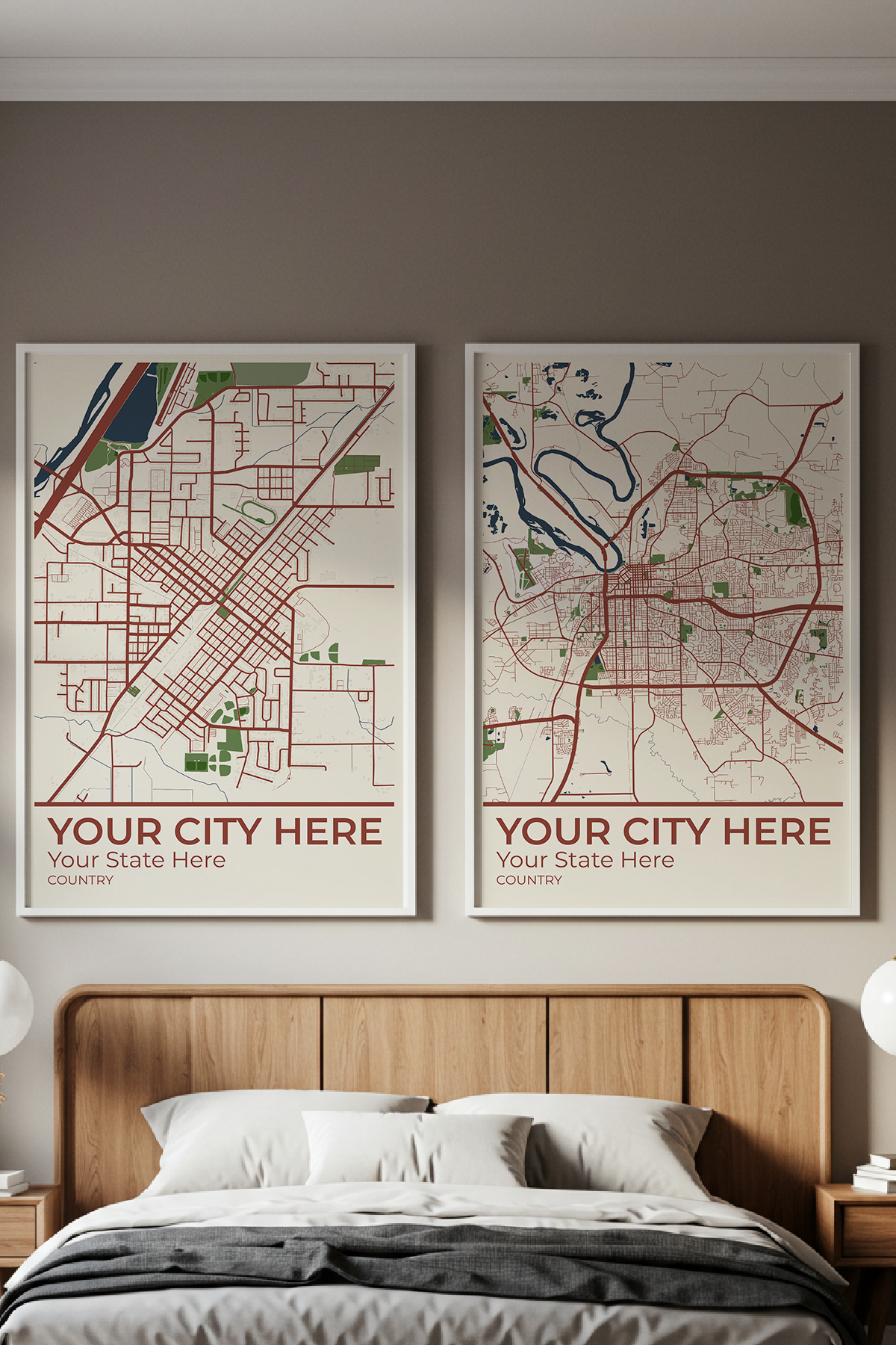 28+	Bedroom Decor Ideas For Women	Alternatives: Customizable Wall Art Maps - Rochag