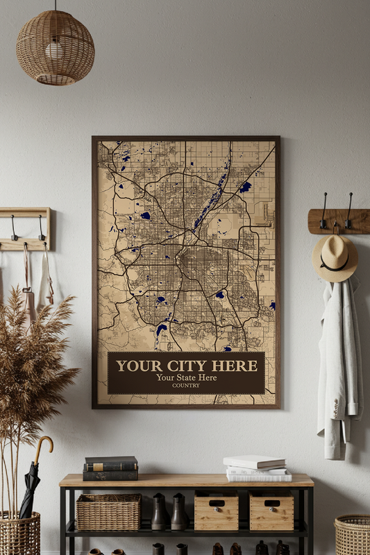 28+	Bohem Home Decoration Aesthetic	Possibilities: Custom Wall Decor Maps - Rochag