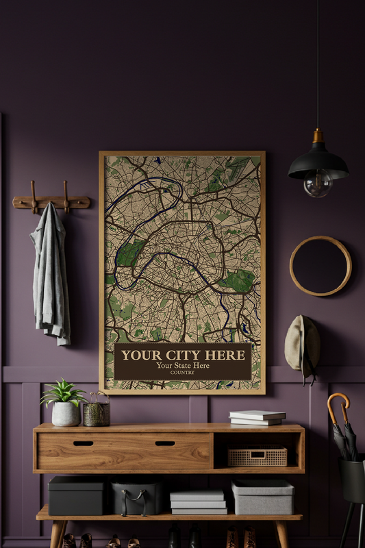 28+	DIY Luxury Home Decor Ideas Combinations: Personalizable Framed Maps - Rochag