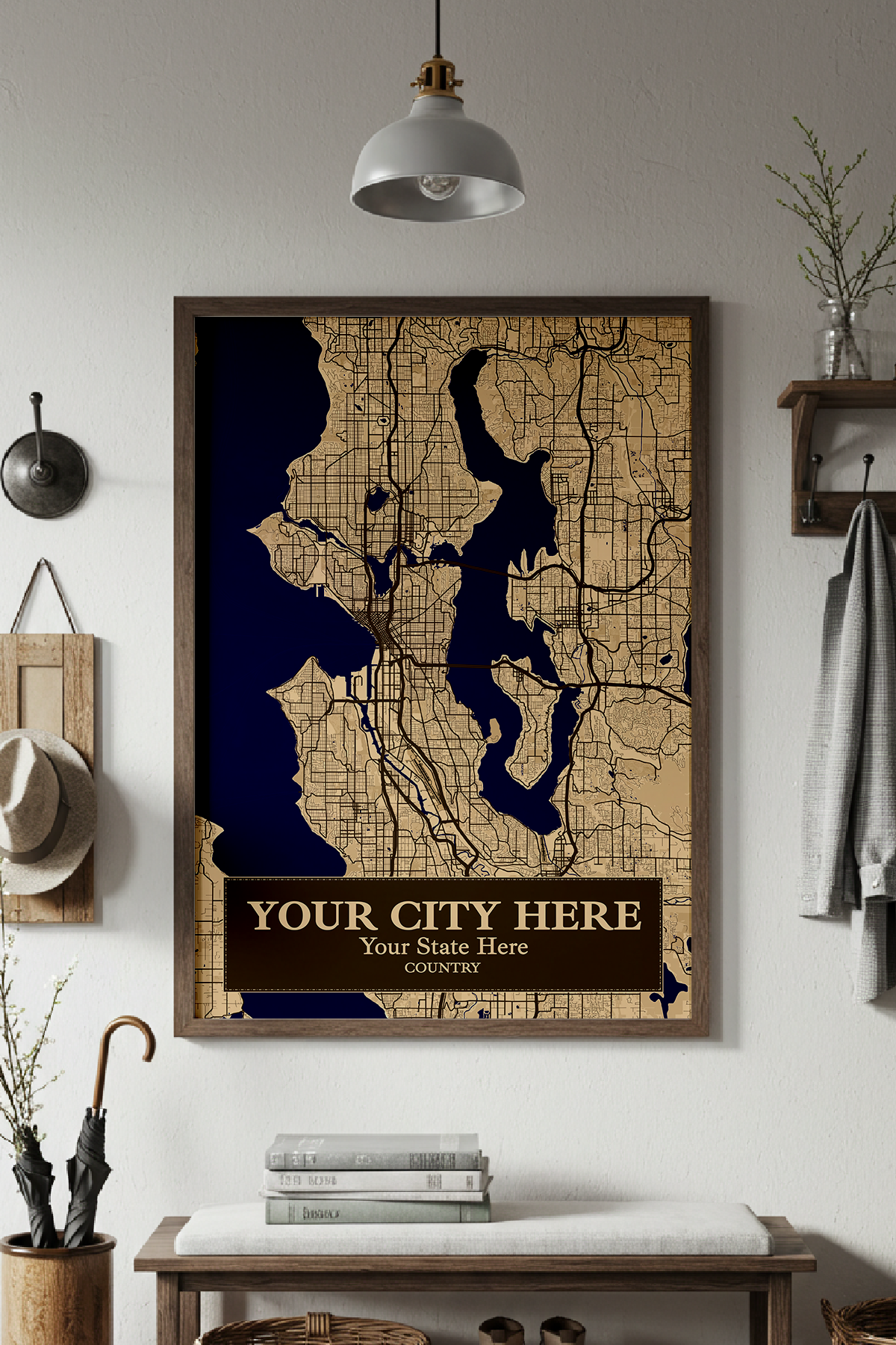 28+	House Decoration Ideas Aesthetic Possibilities: Custom Wall Decor Maps - Rochag