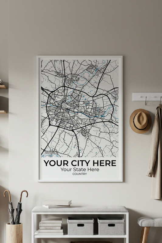 28+	Low Budget House Decoration	Combinations: Personalizable Framed Maps - Rochag