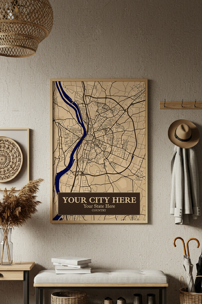 28+	Rustic And Elegant Home Decor	Options: Custom Wall Art Maps - Rochag