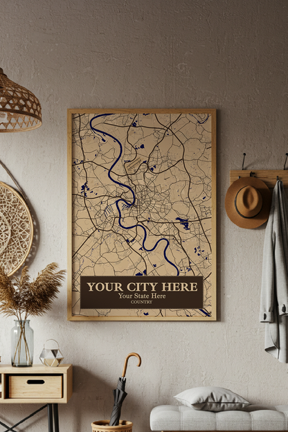 30+	Boho Decor Ideas For The Home Ideas: Customizable Wall Decor Maps - Rochag