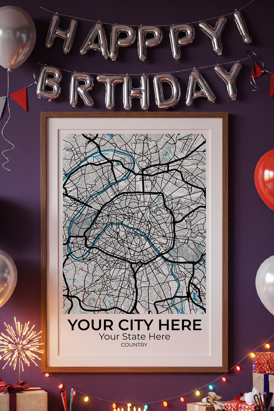 30+	Gift Idea For Girlfriend	Ideas: Customizable Wall Decor Maps - Rochag